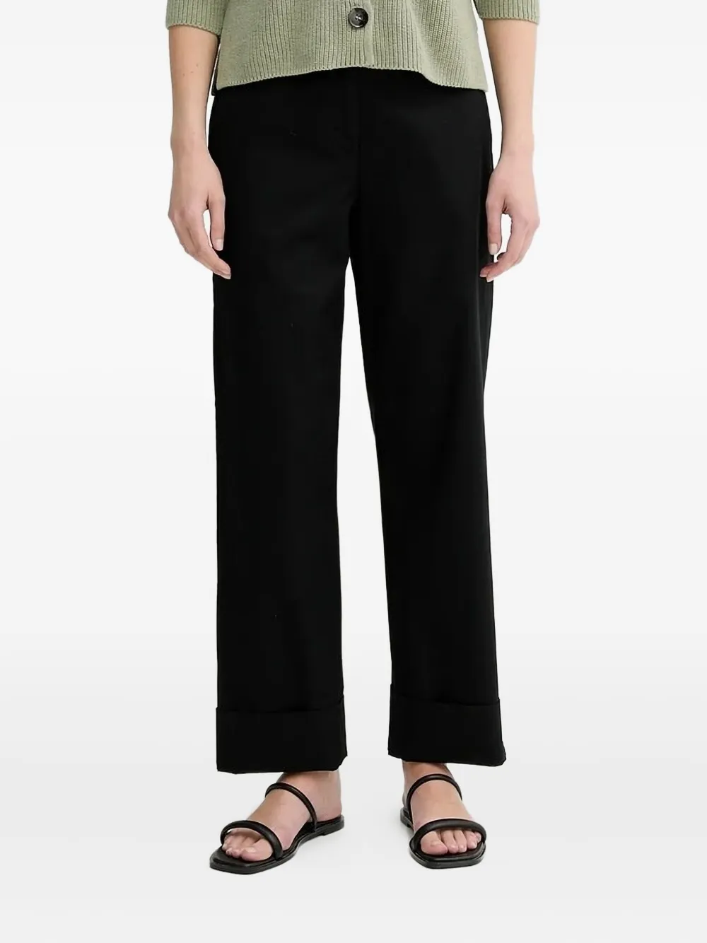 Marc O'Polo Straight broek Zwart