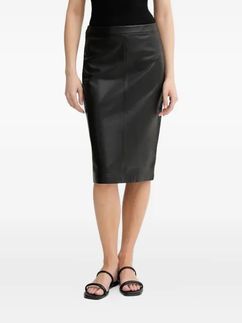Marc O'Polo leather pencil skirt