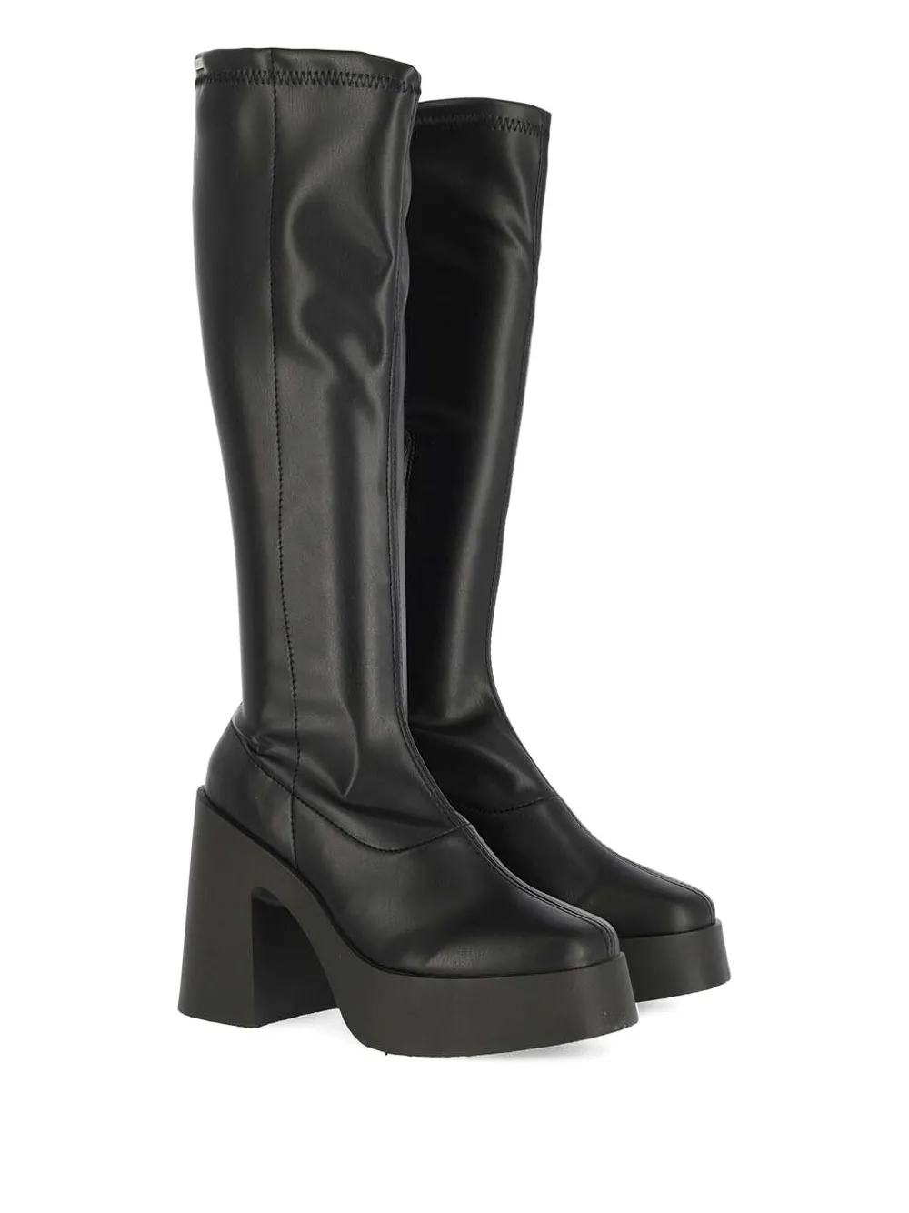 Mexx 105mm Knee-high Block-heel Boots In Black