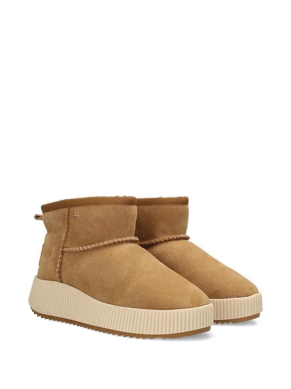 MEXX suede platform snow boots Brown