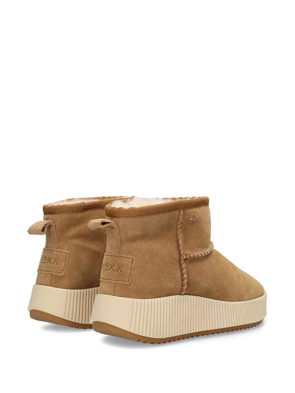MEXX suede platform snow boots Brown