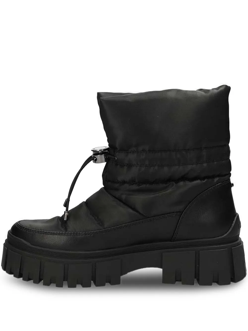 MEXX quilted platform ankle boots Black