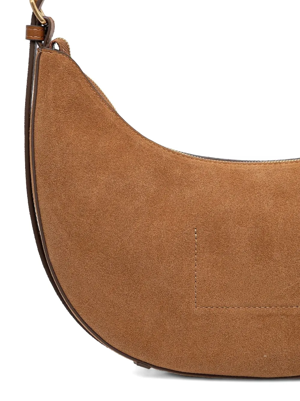 Marc O'Polo small half-moon shape shoulder bag Bruin