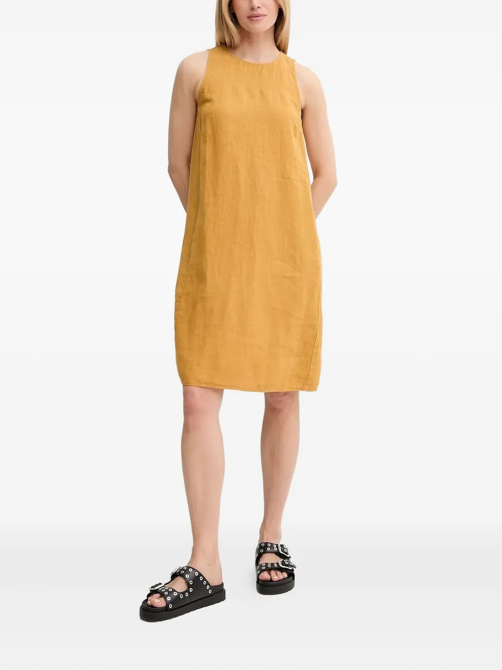 Marc O'Polo sleeveless round-neck dress | Yellow | Image 1