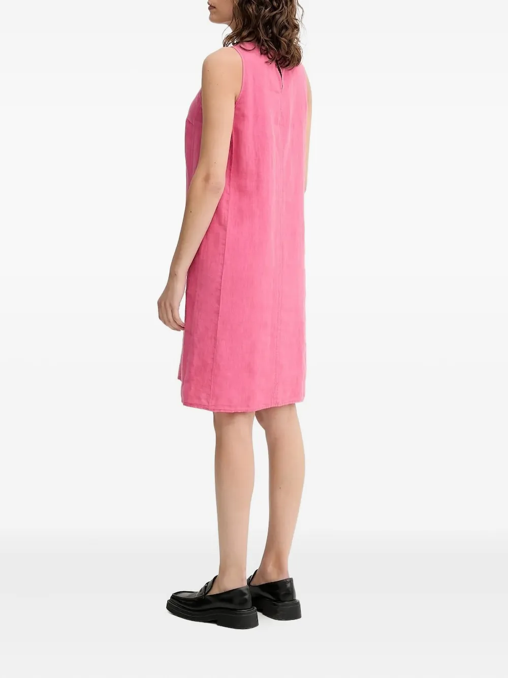 Marc O'Polo Mouwloze mini-jurk - Roze