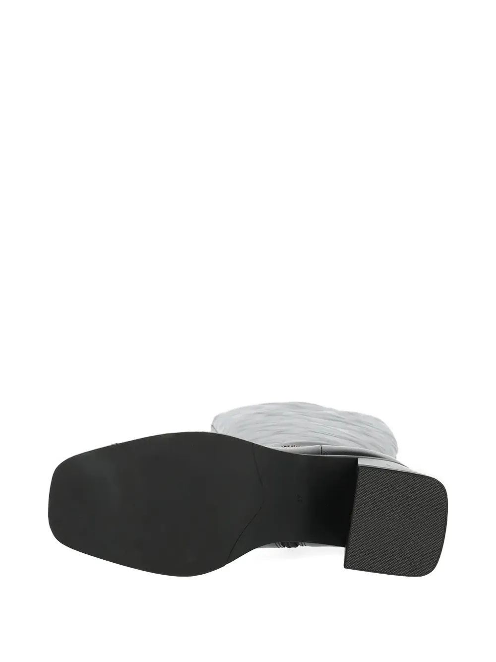 Mexx 70mm Maya Block-heel Knee-high Boots In Black