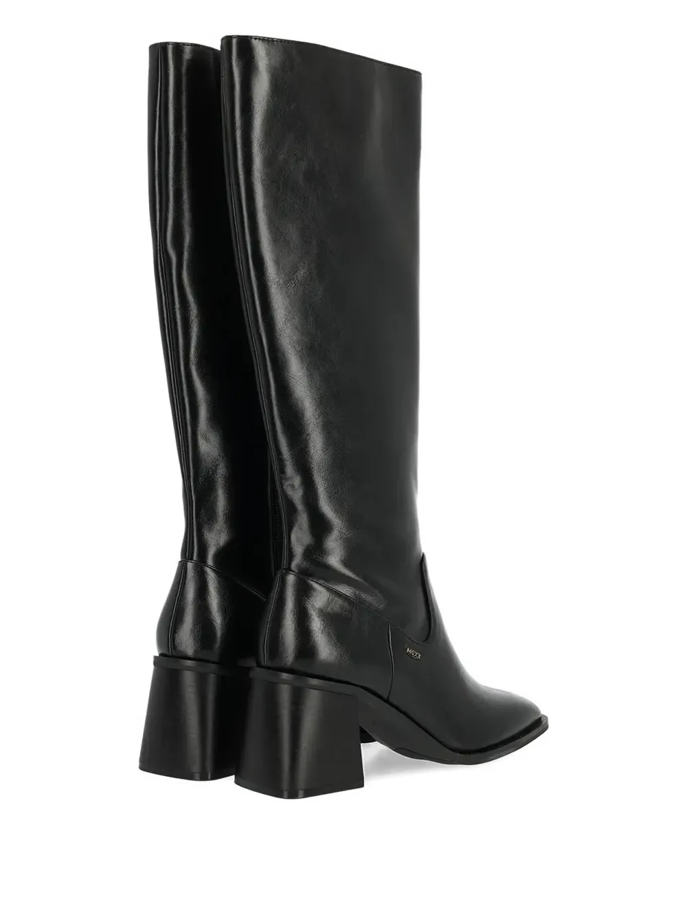 Mexx 70mm Maya Block-heel Knee-high Boots In Black