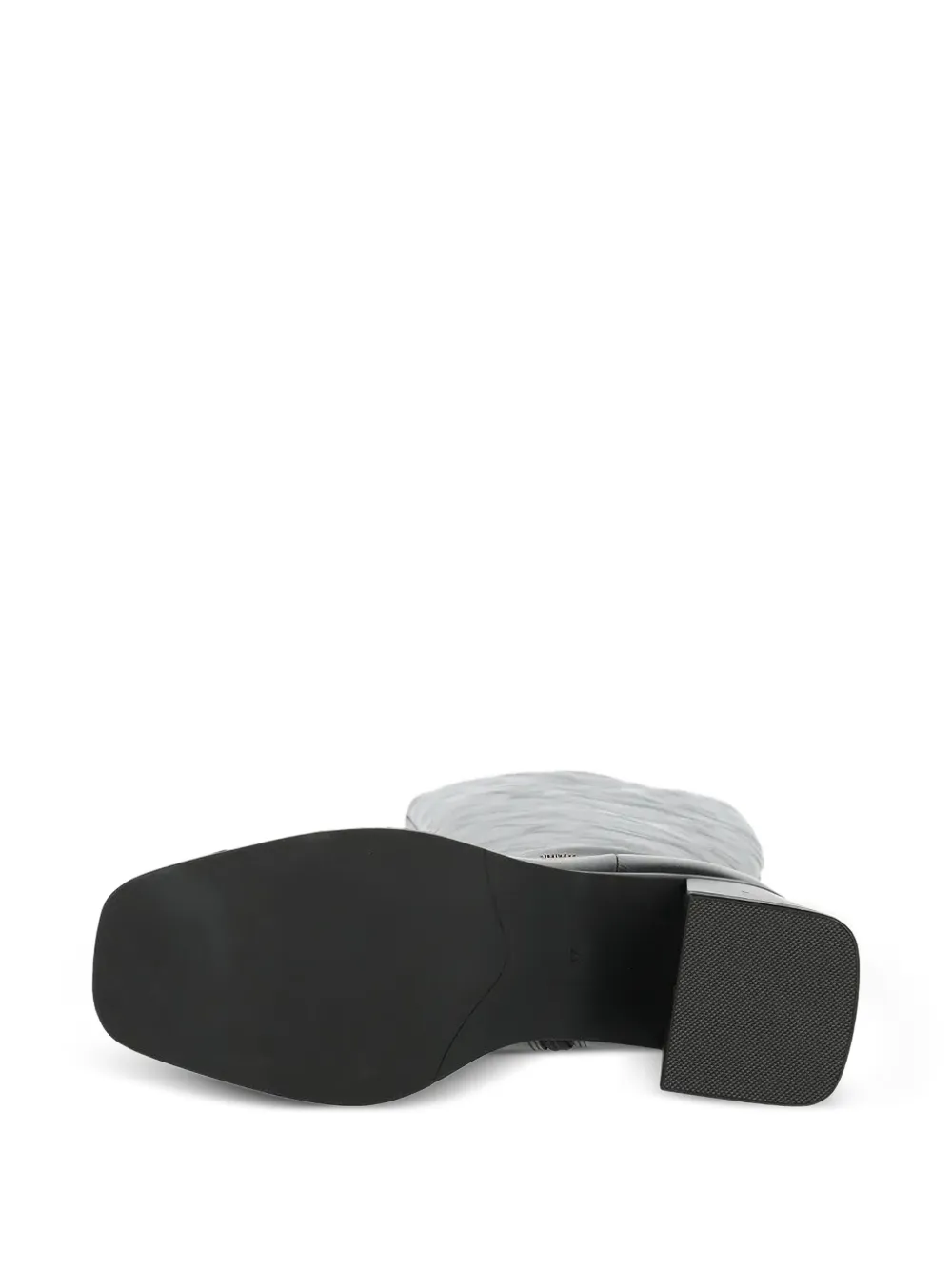 MEXX 70 mm Maya knielaarzen met blokhak Zwart