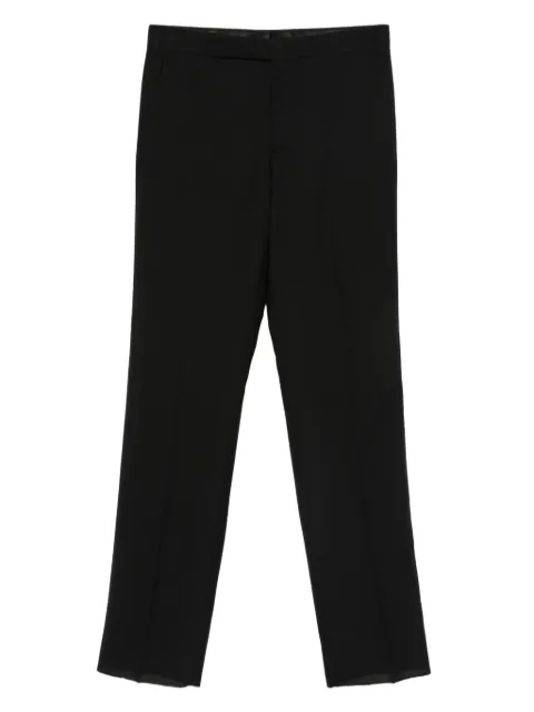 Lardini wool straight-leg trousers
