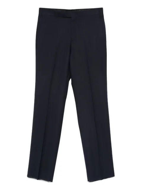Lardini wool straight-leg trousers