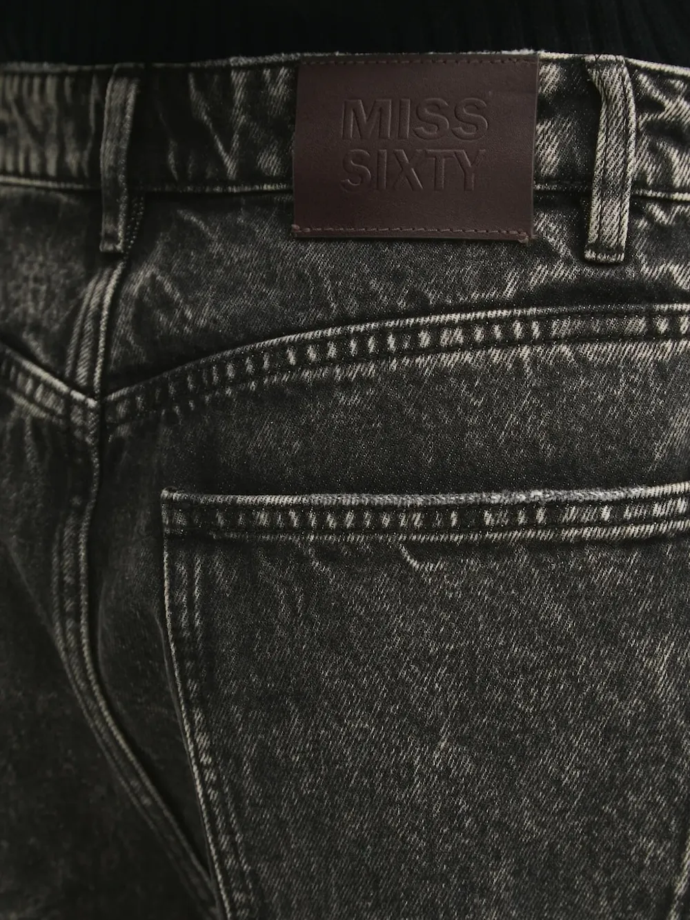 Miss Sixty Jeans met wijde pijpen Zwart