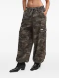 Miss Sixty camouflage straight-leg trousers - Green