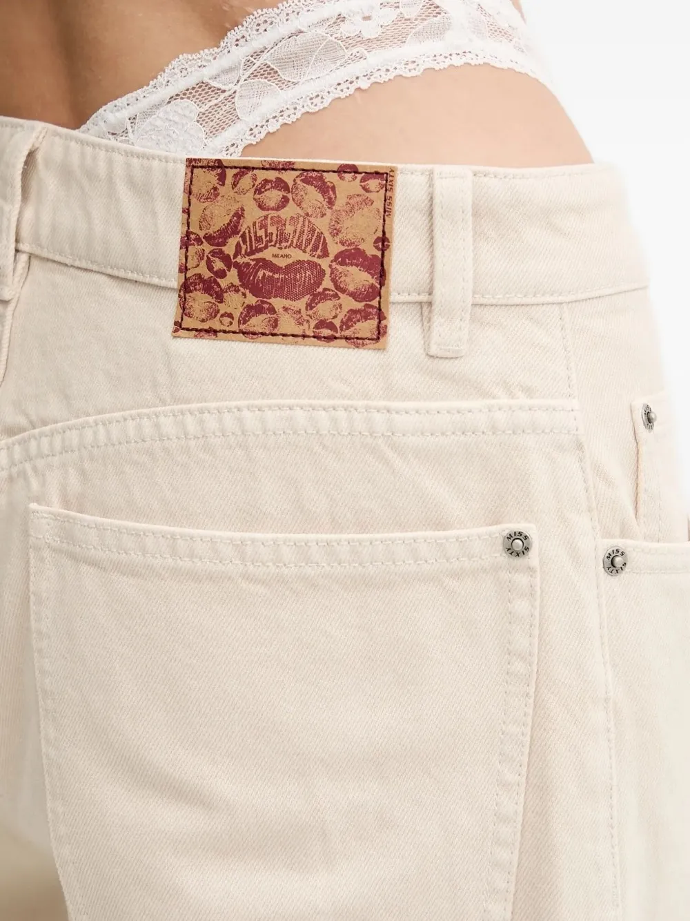Miss Sixty Straight jeans Beige