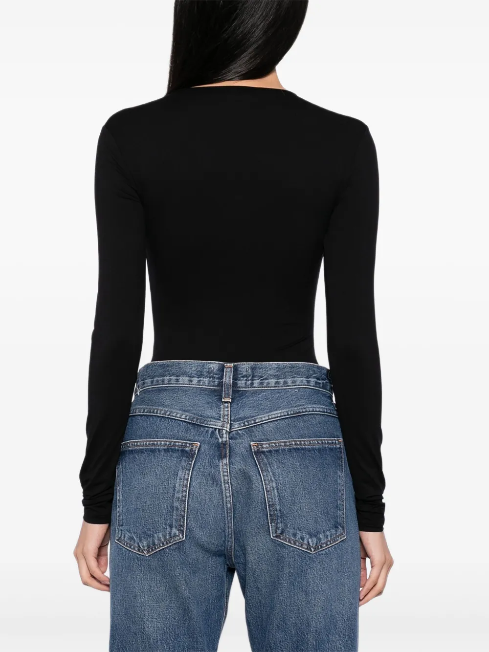 AGOLDE Aura body Zwart