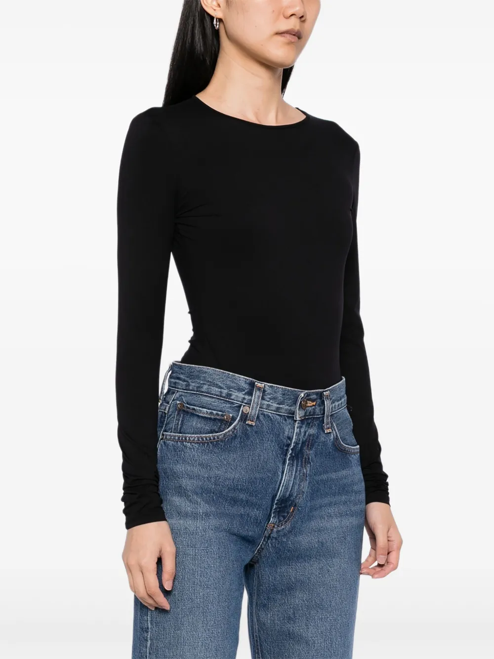AGOLDE Aura body Zwart