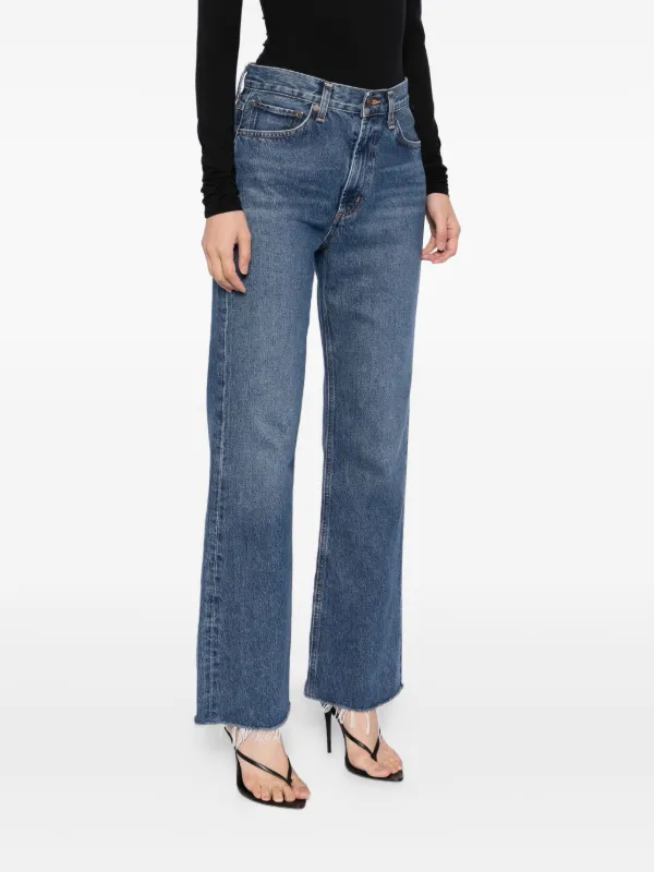 【関税込み】AGOLDE ブルー Leena ジーンズ AGOLDE Leena ジーンズ | ブルー | FARFETCH JP