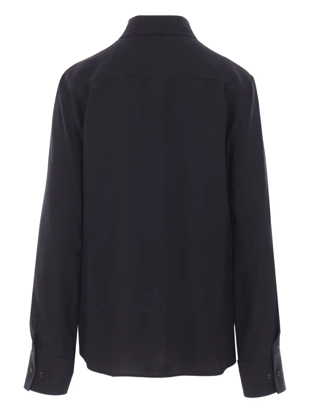 Ermanno Scervino ruffle-detail shirt - Zwart