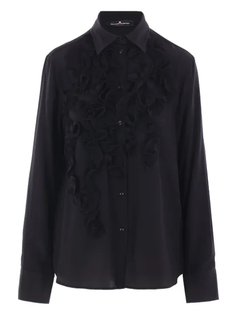 Ermanno Scervino camisa con detalle de volantes