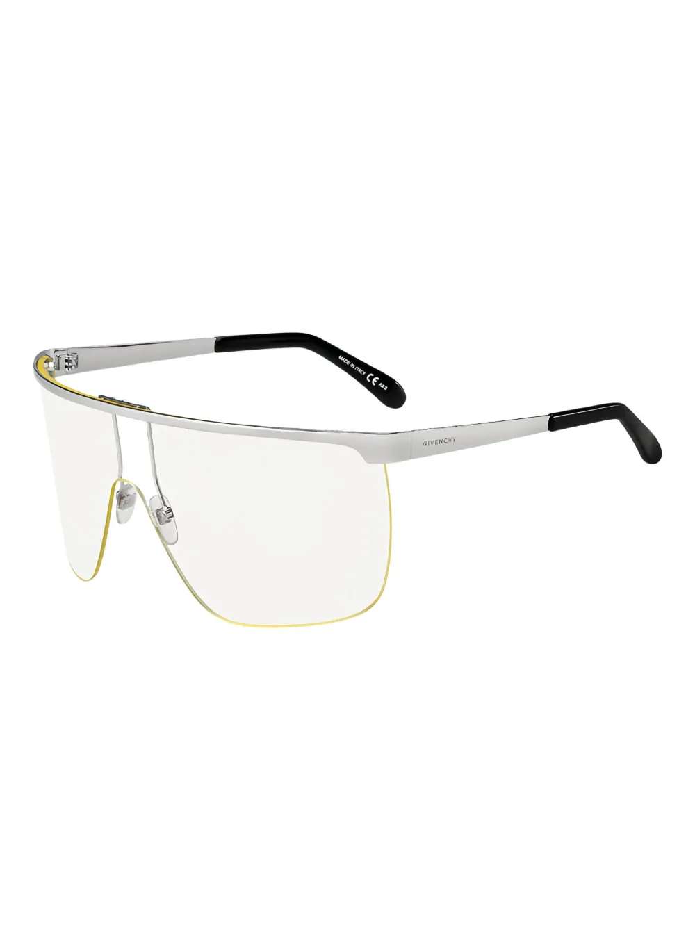Givenchy Bril met schild montuur Goud
