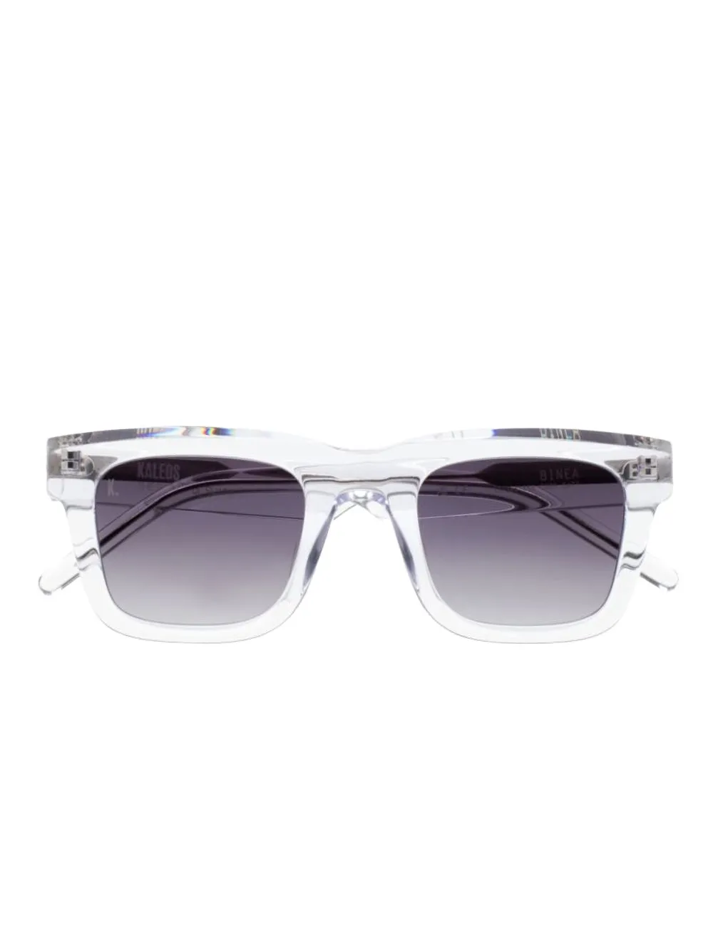Kaleos Binea square-frame sunglasses | White | Image 1