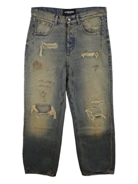 NO/FAITH STUDIOS Venice distressed faded-wash jeans