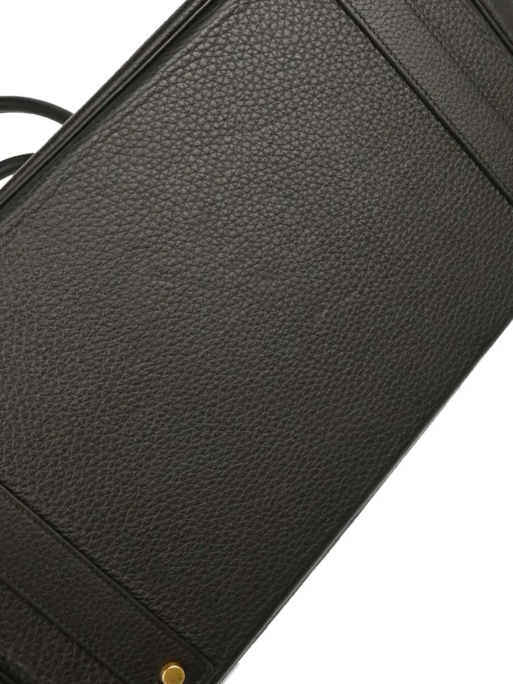 Pre-owned Hermes 2003 Haut À Courroies 40 Handbag In Black