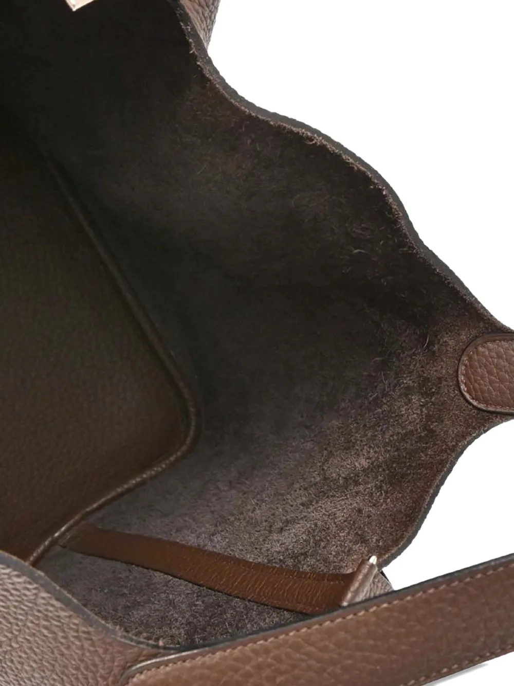 Pre-owned Hermes 2008 Picotin 22 Handbag In Brown