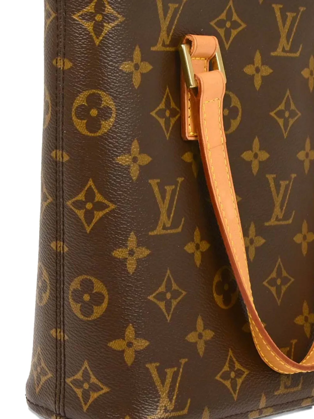 Pre-owned Louis Vuitton 2004 Panda Vavin Pm Handbag In Brown
