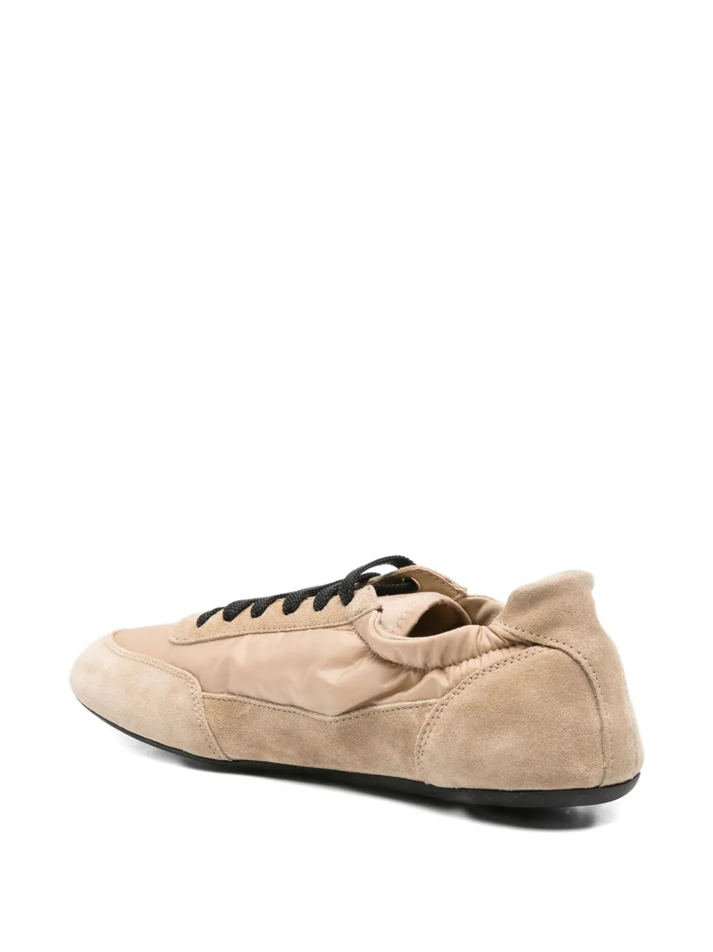 Prada Collapse sneakers met vlak Beige