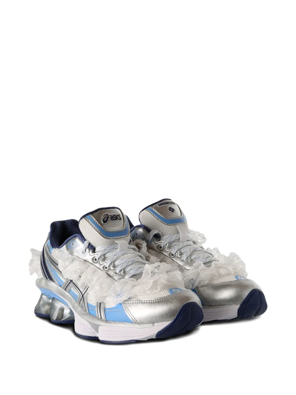 ASICS x SHUSHU Tong Gel Kinetic Fluent lace sneakers Silver