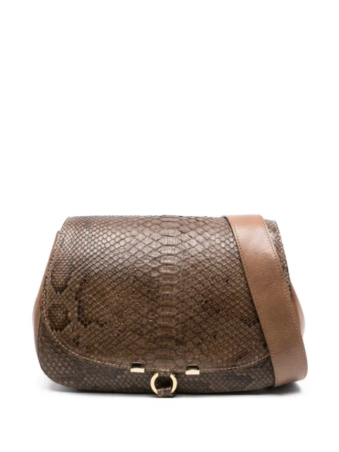 LA BOTTEGA DI LISA Satchel-Tasche aus Schlangenleder