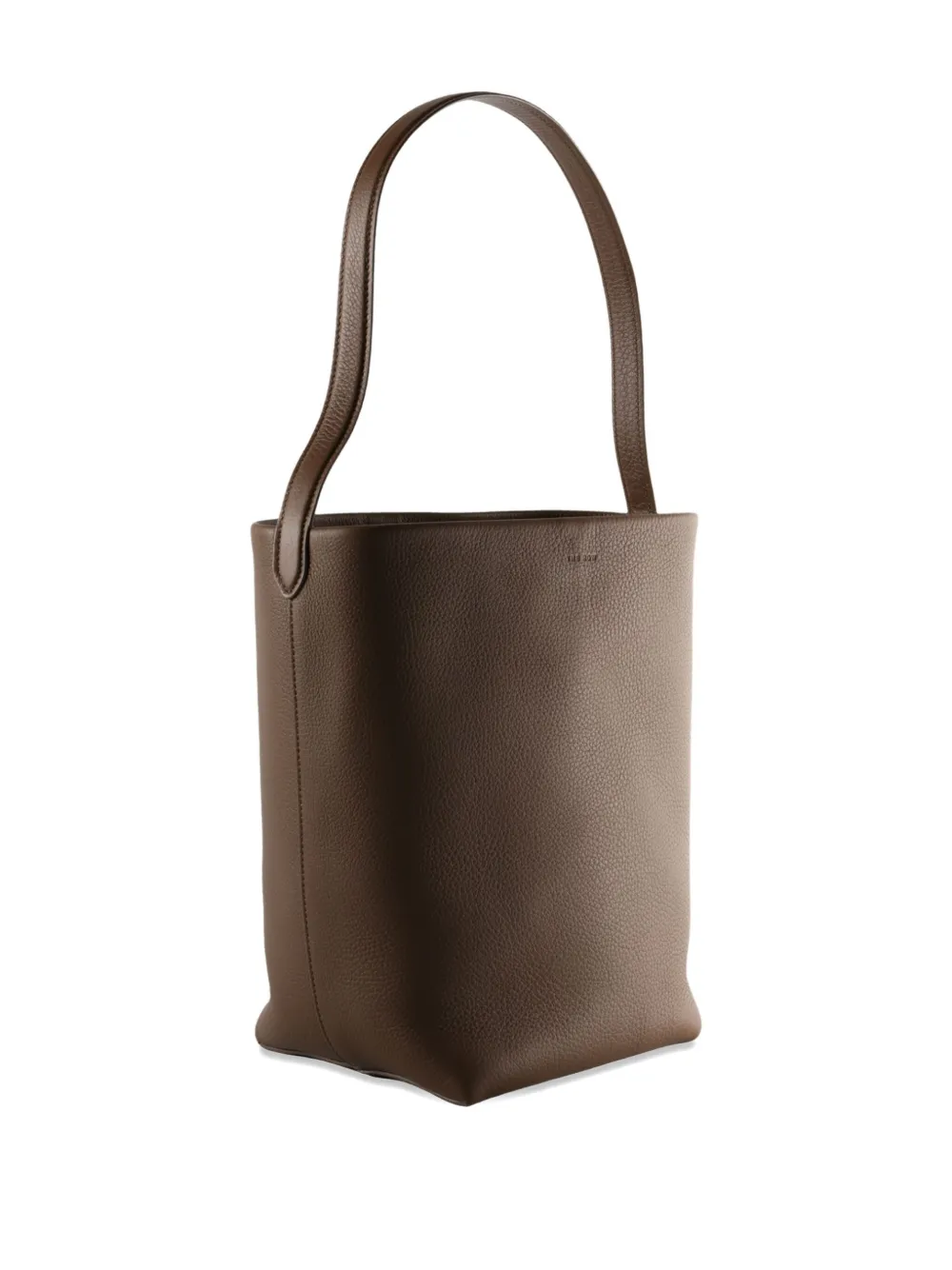 The Row medium N/S Park leather tote bag - Bruin