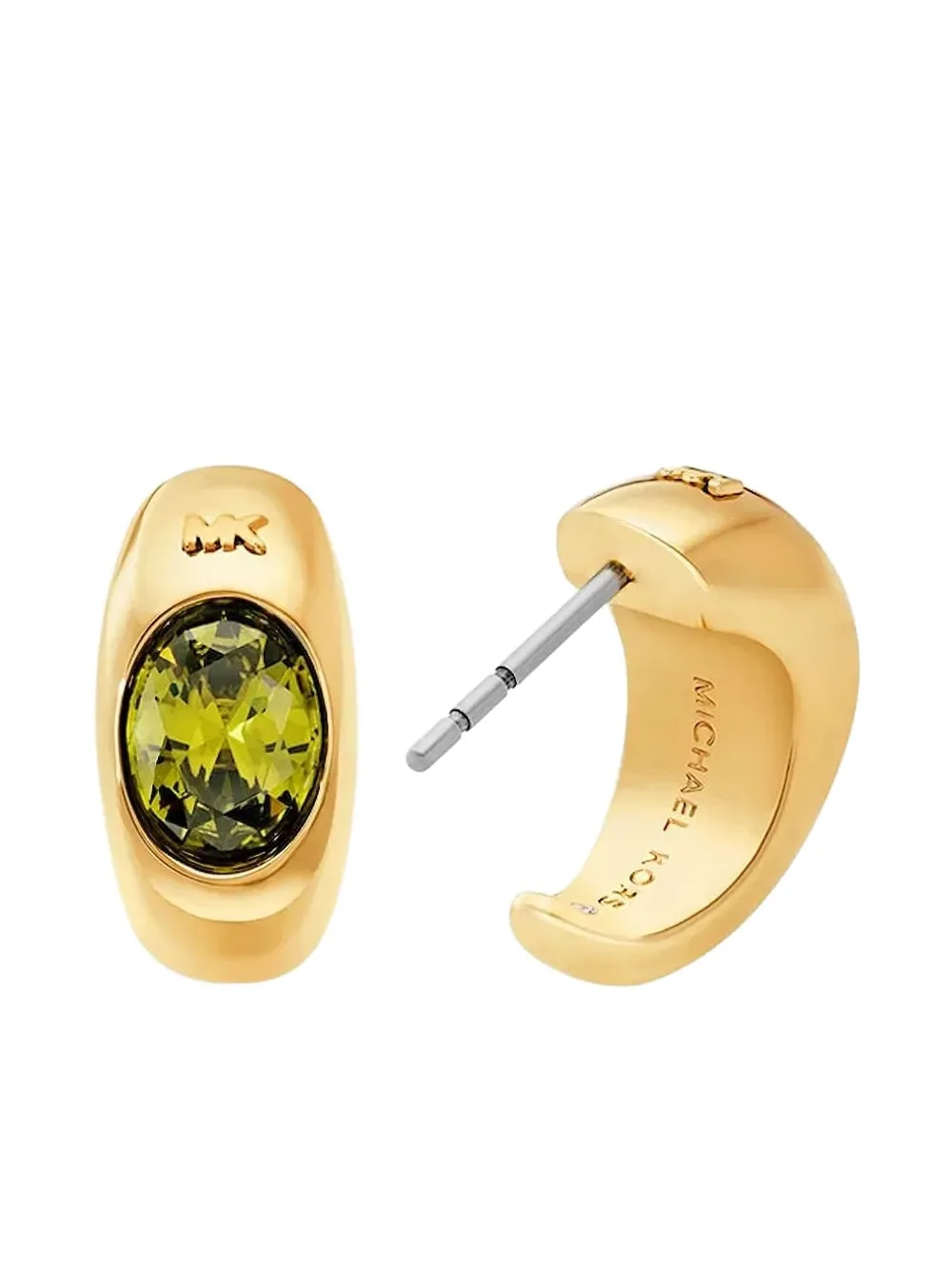 Michael Kors crystal earrings - Oro