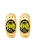 Michael Kors crystal earrings - Gold