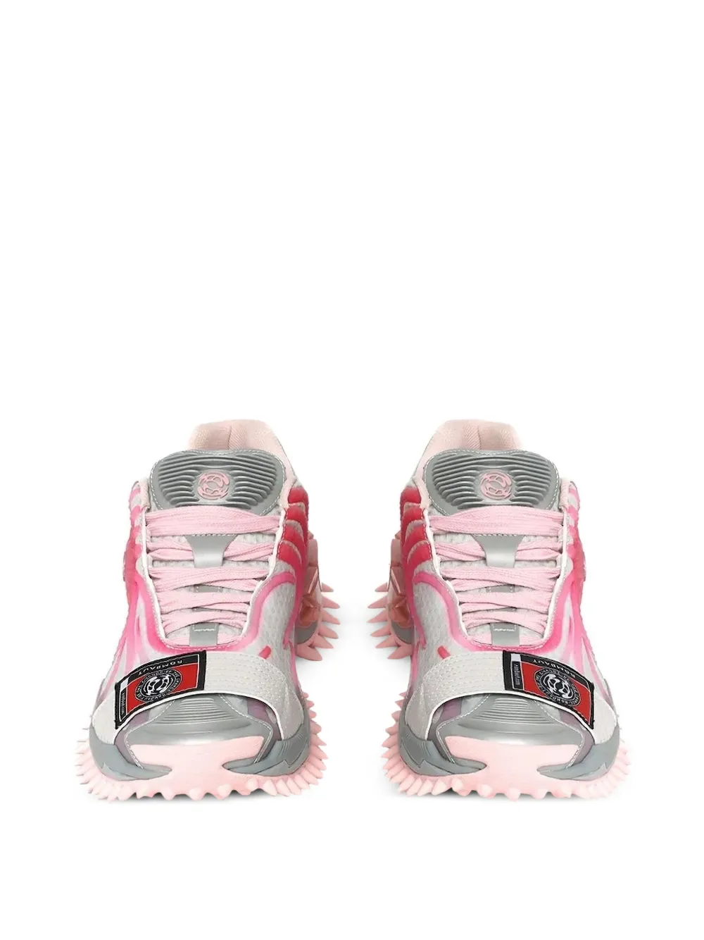 Rombaut Mortal sneakers met bloemenprint - Grijs