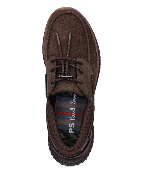 PS Paul Smith Cruze boat-lace Sneakers | Brown | FARFETCH
