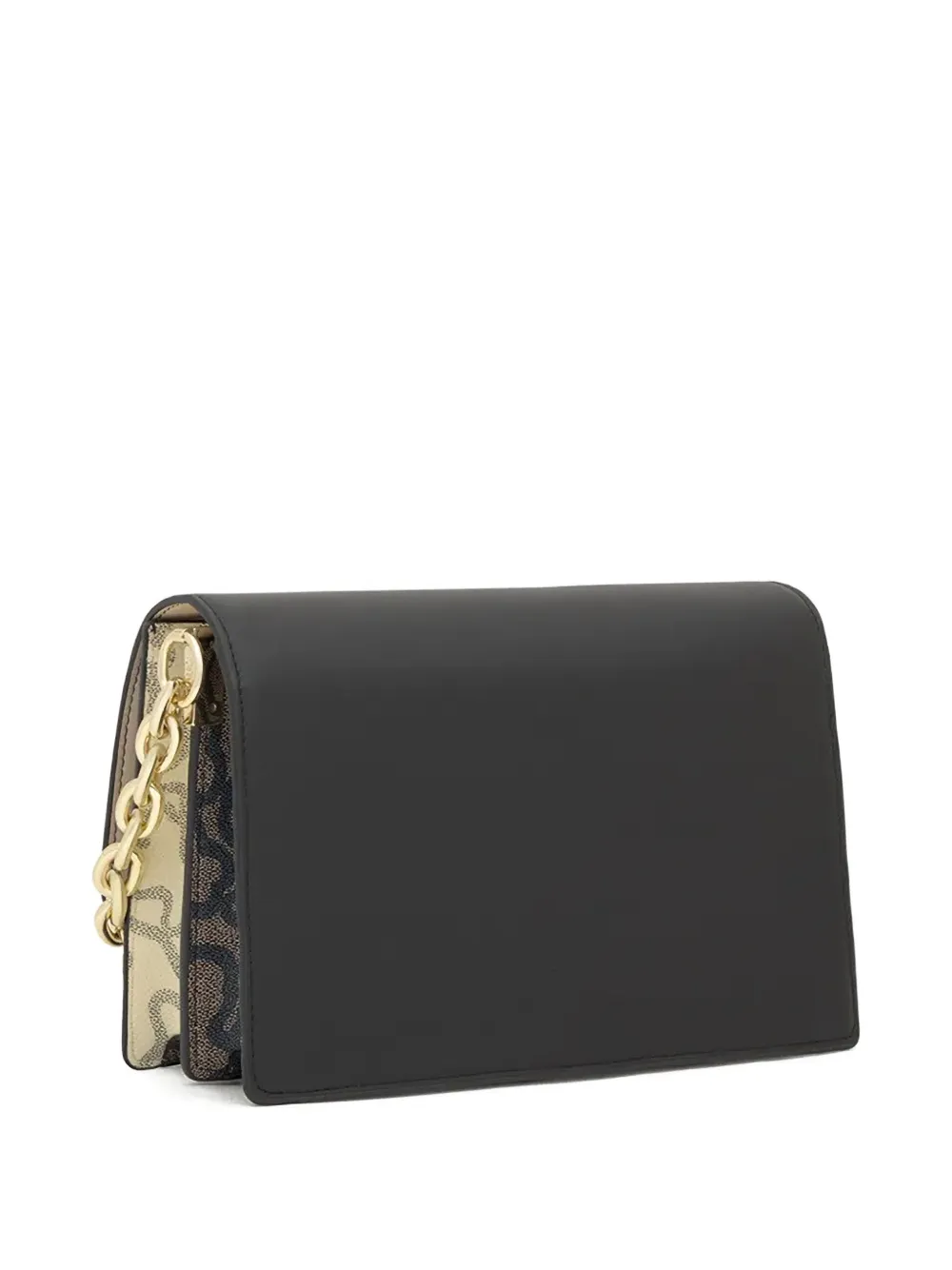 Tous Chain-strap Two-tone Cross Body Bag In Black