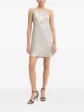 Sisley sequin-embellished spaghetti-strap mini dress - Grey