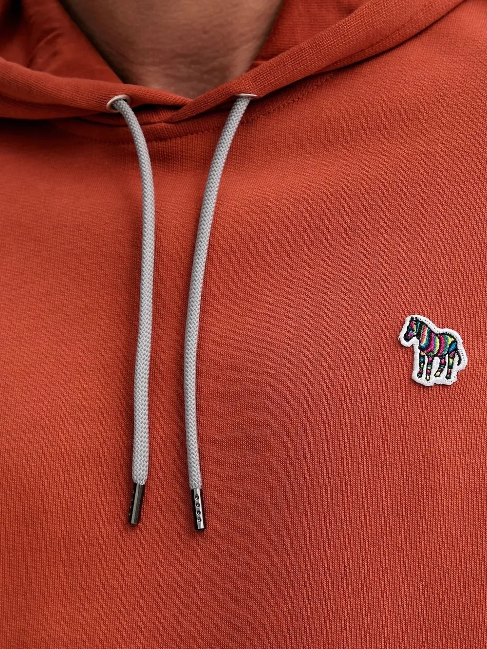 PS Paul Smith zebra-logo hoodie Oranje