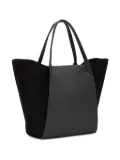 TOUS Tulip suede-panel tote bag - Grey
