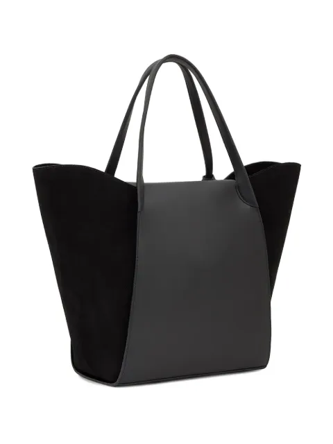 TOUS Tulip suede-panel tote bag