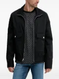 Michael Kors zip-fastening patch-pocket jacket - Black