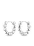 TOUS small Gloss pearl-shaped hoop earrings - Silver