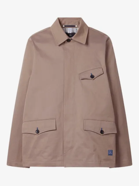 PS Paul Smith chamarra con bolsillos y solapa