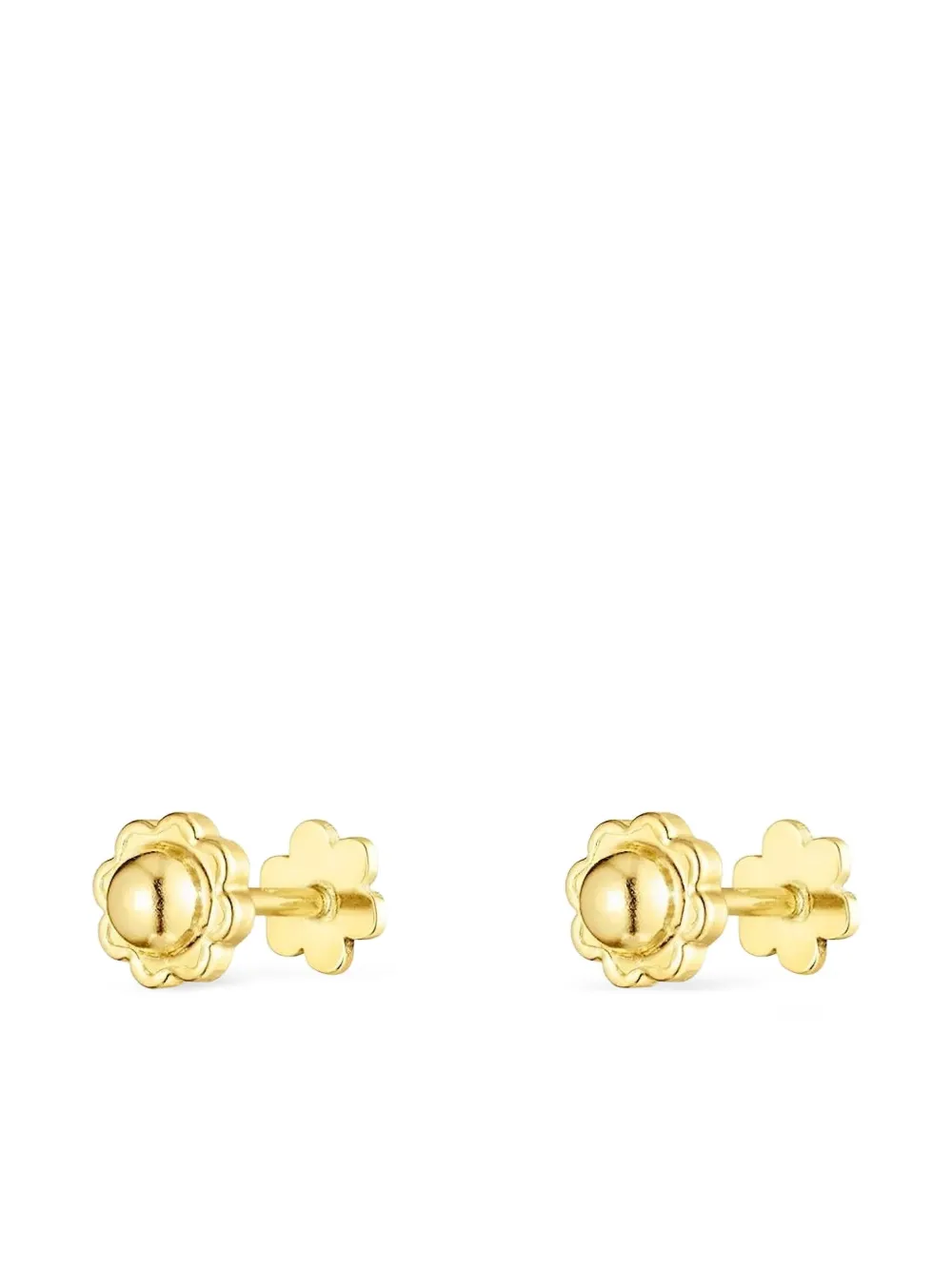 TOUS flower-shaped stud earrings | Gold | Image 1