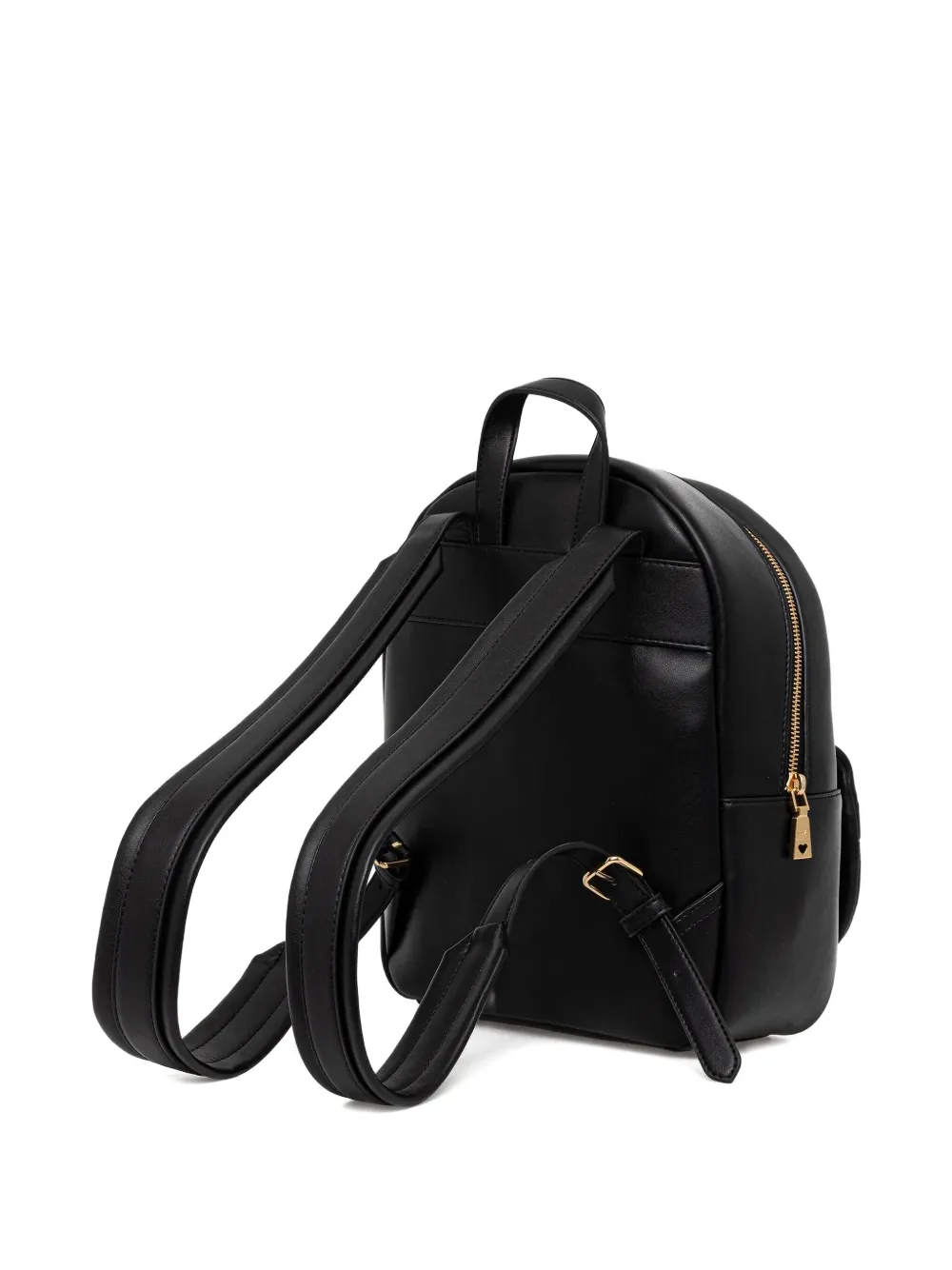 Love Moschino Rugzak met logoplakkaat Zwart