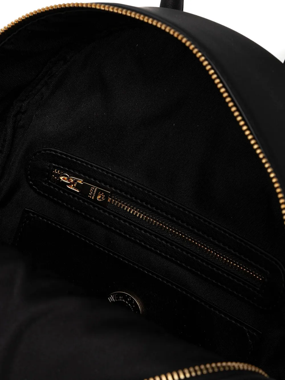 Love Moschino Rugzak met logoplakkaat Zwart