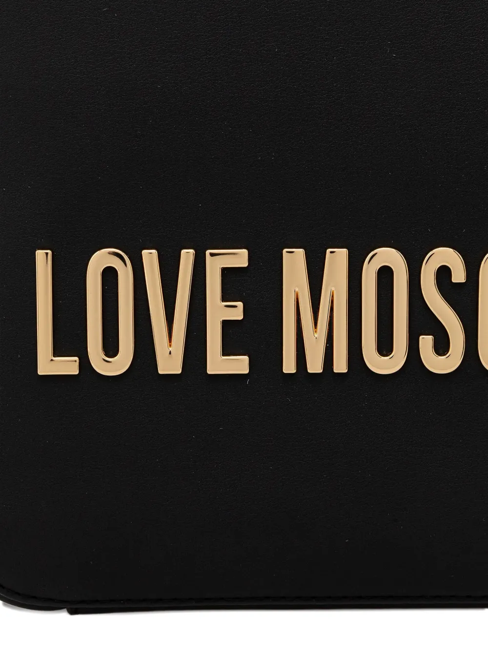 Love Moschino Rugzak met logoplakkaat Zwart