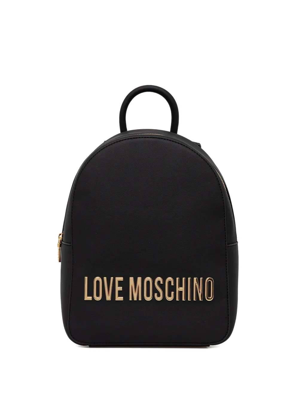 Love Moschino Rugzak met logoplakkaat Zwart