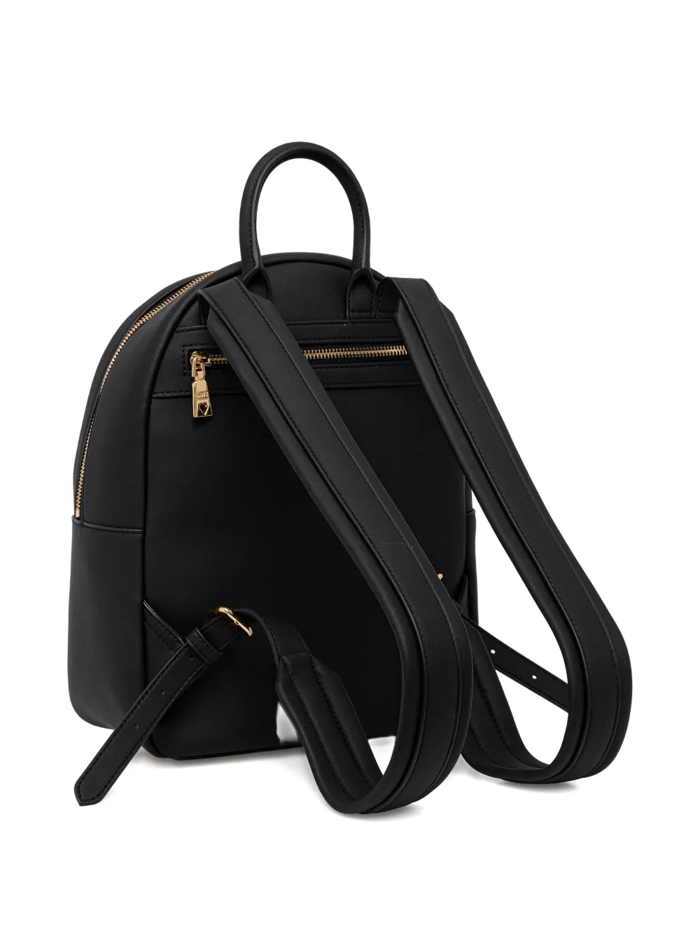 Love Moschino Rugzak met logoplakkaat Zwart